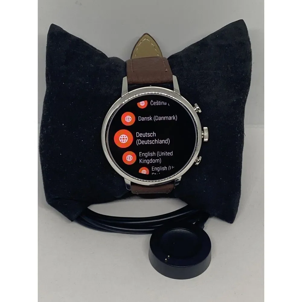 Fossil Gen 4 Authentic Digital Dial Smart Watch Custom Band FTW6014 AB422